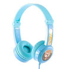 BuddyPhones potovalne žične slušalke za otroke (modre)