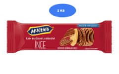 McVitie's Digestive THINS - mlečna čokolada 93g (2 kom)