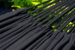 Potenza Vrtna viseča mreža SANTIA XL + okvir GRANDE 220 kg, črna, premium