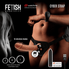 FETISH SUBMISSIVE STRAP-ON Cyber Remote Control With Watchme Teh (M)