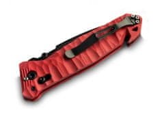 Terrerias Bonjean TB CAC S200 G10 FV zložljivi lovski nož rdeče barve