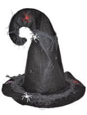 funny fashion Čarovniški klobuk s pajki