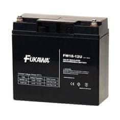 Fukawa svinčeno-kislinska baterija FW 18-12 U za APC UPS/ 12V/ 18Ah/ življenjska doba 5 let/ navoj M5