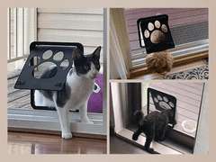 Dvosmerna loputa za domače živali – pasja ali mačja vhodna vrata 29x24cm