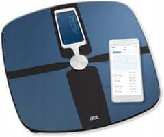 ADE FITVigo BA1600 Digitalna tehtnica z analizo sestave telesa z Bluetoothom, črna