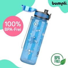 Bumpli Flaška za Vodo 500 ml z Vložkom za Sadje, Neprepustna, Brez BPA (vesolje) | UNIVERSBOT