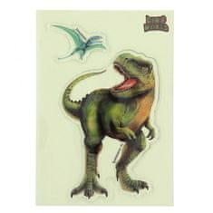Dino World ASST | Glibbies gel nalepke, Tiranozaver rex, 2 kom
