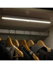 Ksix LED grace lučka, 55 cm, pametni senzor, 1200lm, 32 LED, baterije