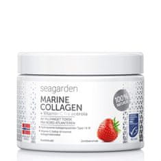 Seagarden Morski kolagen + vitamin C, 150 g - jagoda