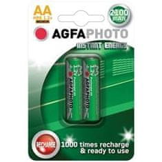 Agfaphoto polnjene baterije 1.2V, AA, 2100mAh, blister 2pcs