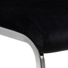 Design Scandinavia Jedilni stol Ulla (SET 2 kosa), črn