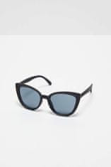 Moodo Ženska sončna očala Guenervydd Cat-Eye Črna stekla črna Universal