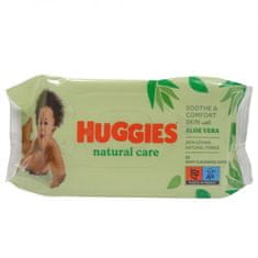 Huggies otroški vlažilni robčki, Natural Care, 56/1