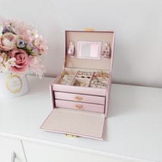 Jewelery Box škatla za nakit, roza