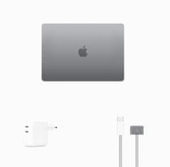 Apple MacBook Air 15 prenosnik, M2, 10C GPU, 8GB, SSD256GB, ZEE, Space Gray (mqkp3ze/a)
