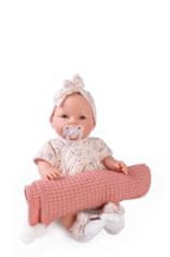 Antonio Juan 14258 BIMBA - Utripajoča otroška lutka z zvoki in mehkim tekstilnim telesom - 37 cm
