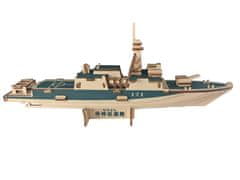 Woodcraft Lesena 3D sestavljanka Destroyer 052C