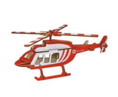 Woodcraft Lesena 3D sestavljanka Transportni helikopter