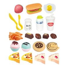 Ocean toys Otroški kuhinjski set pripomočkov in živil