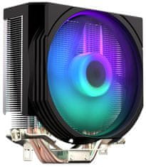 Endorfy CPU hladilnik Spartan 5 MAX ARGB / 120 mm ventilator ARGB / 4 toplotne cevi / kompakten za manjša ohišja / za Intel in AMD