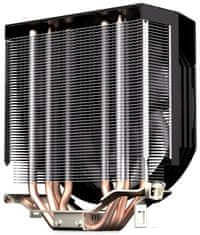Endorfy CPU hladilnik Spartan 5 MAX ARGB / 120 mm ventilator ARGB / 4 toplotne cevi / kompakten za manjša ohišja / za Intel in AMD