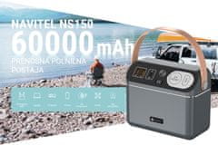 Navitel NS150 polnilna postaja, 60.000mAh, 150W, zagonska baterija, prenosna, pretvornik