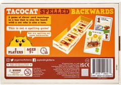 Exploding Kittens družabna igra Tacocat Spelled Backwards angleška izdaja