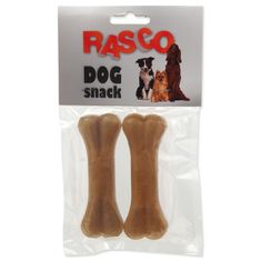 RASCO Kosti Dog buvolí 10 cm 2 ks
