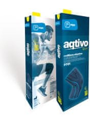 Aqtivo Sport P701 opora za koleno s silikonom, S