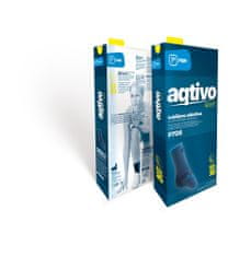 Aqtivo Sport P705 opora za gleženj, s silikonom, L