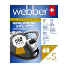 Webber Vrečke ELDOM OS1400,1600,2000 x 5sz