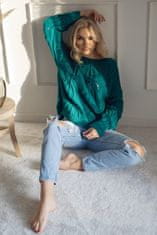 PeeKaBoo Klasičen ženski pulover Sebnem morsko modra Universal