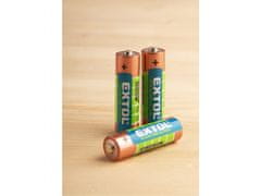 Extol Energy Alkalne baterije, 4ks, 1,5V AAA (LR03)