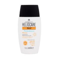 Heliocare® 360° Pediatrics Mineral SPF50+ vodoodporen fluid za zaščito pred soncem za občutljivo in atopično kožo 50 ml
