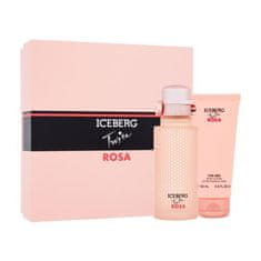 Iceberg Twice Rosa Set toaletna voda 125 ml + losjon za telo 100 ml za ženske