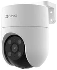 EZVIZ IP kamera H8C 2K+/ PTZ/ Wi-Fi/ 4Mpix/ zaščita IP65/ objektiv 4 mm/ H.265/ IR osvetlitev do 30 m/ bela