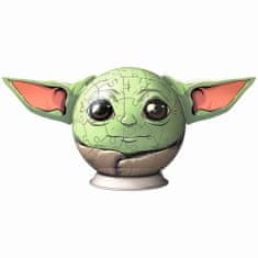 Ravensburger Puzzle-Ball Vojna zvezd: Baby Yoda z ušesi 72 kosov
