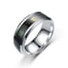 Smart Ring – Prstan za spremljanje počutja, srebrna, 57 mm