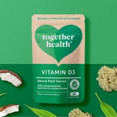 Together Health Naravni vitamin D3, 30 kapsul