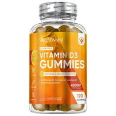 LocoNatura Vitamin D3 4000 IU, 120 gumijastih bonbonov