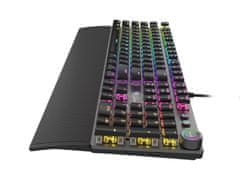 Genesis Gaming mehanska tipkovnica THOR 401/RGB/Kailh Brown/Wired USB/US layout/Black