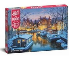 Cherry Pazzi Puzzle - Amsterdam ponoči 1000 kosov