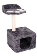 PetGift Praskalnik in stolp za počitek za mačke 30x30x68cm