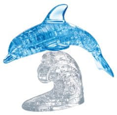 HCM Kinzel 3D kristalna sestavljanka Jumping Dolphin 95 kosov