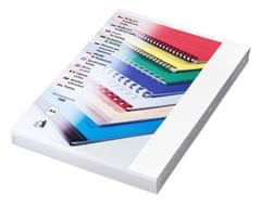EUROSUPPLIES plošče za vezavo (platnice) Chromo/ format A4/ bele barve/ 100 pakiranj