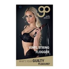 Guilty Pleasure BIČ GP Vinyl String Flogger Black 