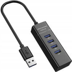 Izoksis 4 vratni USB 3.0 razdelilnik priklopna postaja razdelilec + adapter