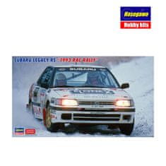 Hasegawa maketa-miniatura Subaru Legacy RS "1993 RAC Rally" • maketa-miniatura 1:24 novodobni avtomobili • Level 4