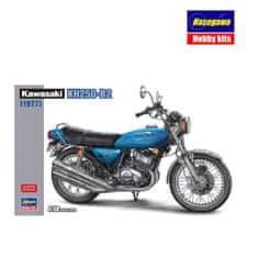 Hasegawa maketa-miniatura Kawasaki KH250-B2 • maketa-miniatura 1:12 motocikli • Level 4