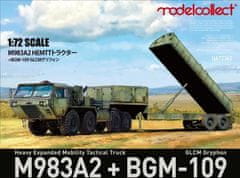 Modelcollect maketa-miniatura Težki taktični tovornjak z razširjeno mobilnostjo M983A2+BGM-109 • maketa-miniatura 1:72 vojaška vozila • Level 4